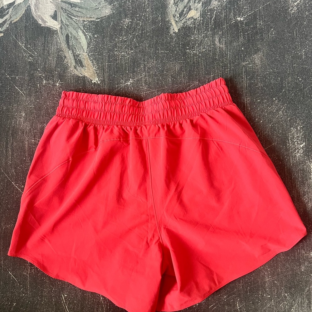 Under Armour Women's Vibrant Red Athletic Shorts